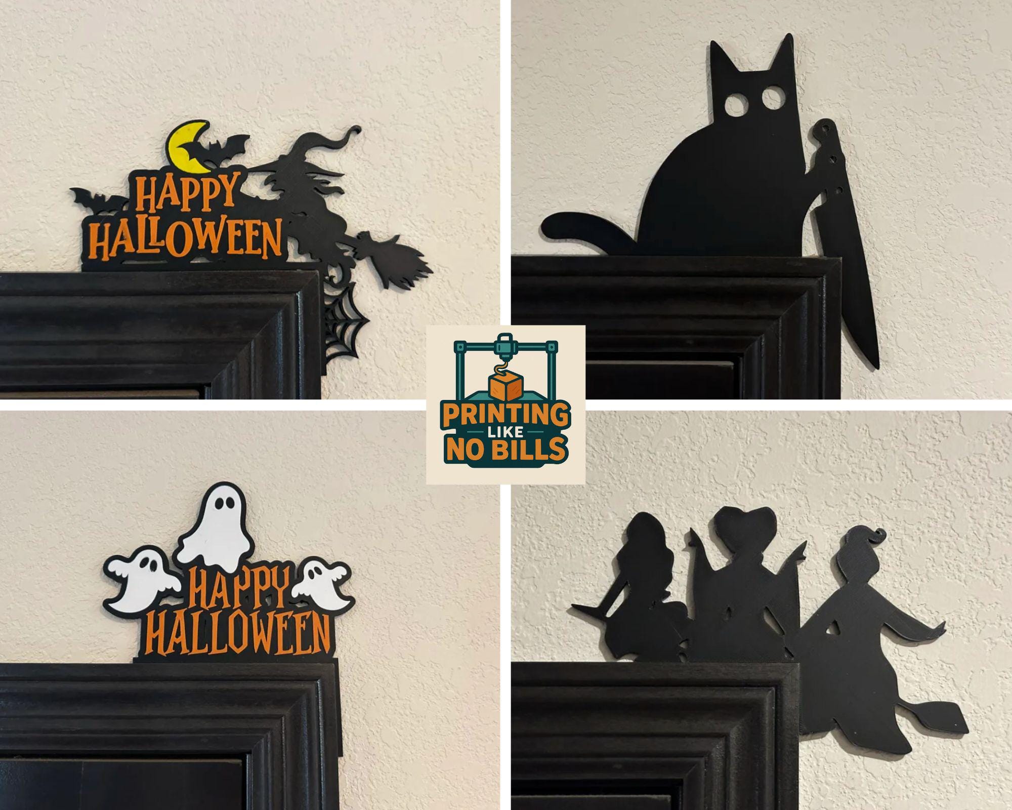 Halloween Door Corner