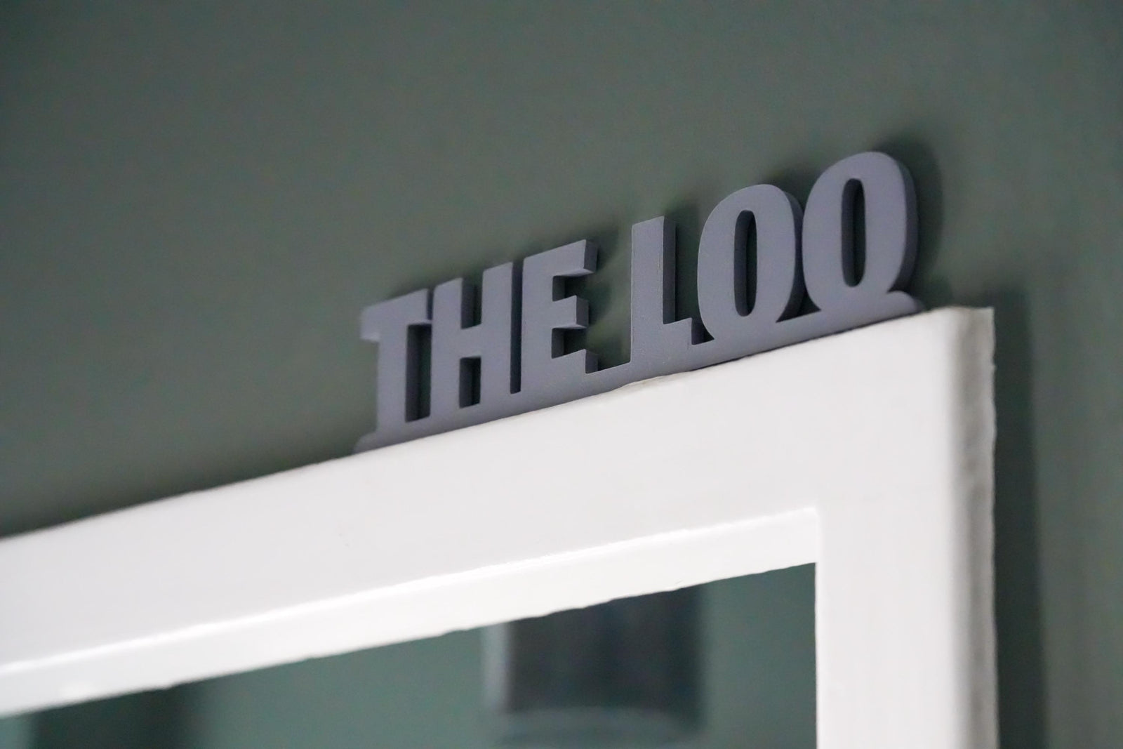 The Loo Toilet Door Corner