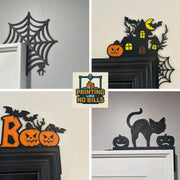 Halloween Door Corner