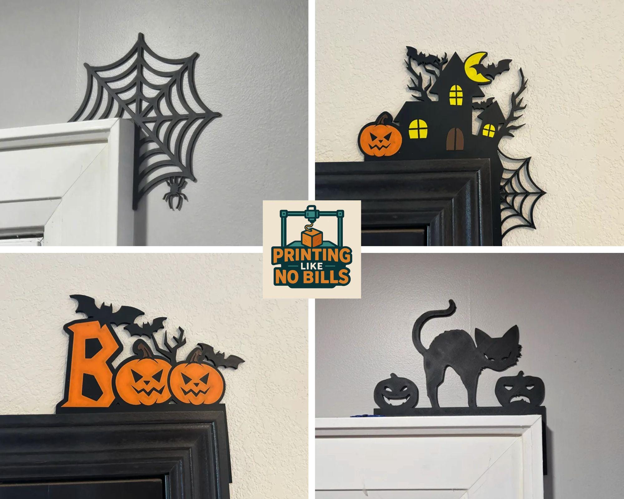 Halloween Door Corner