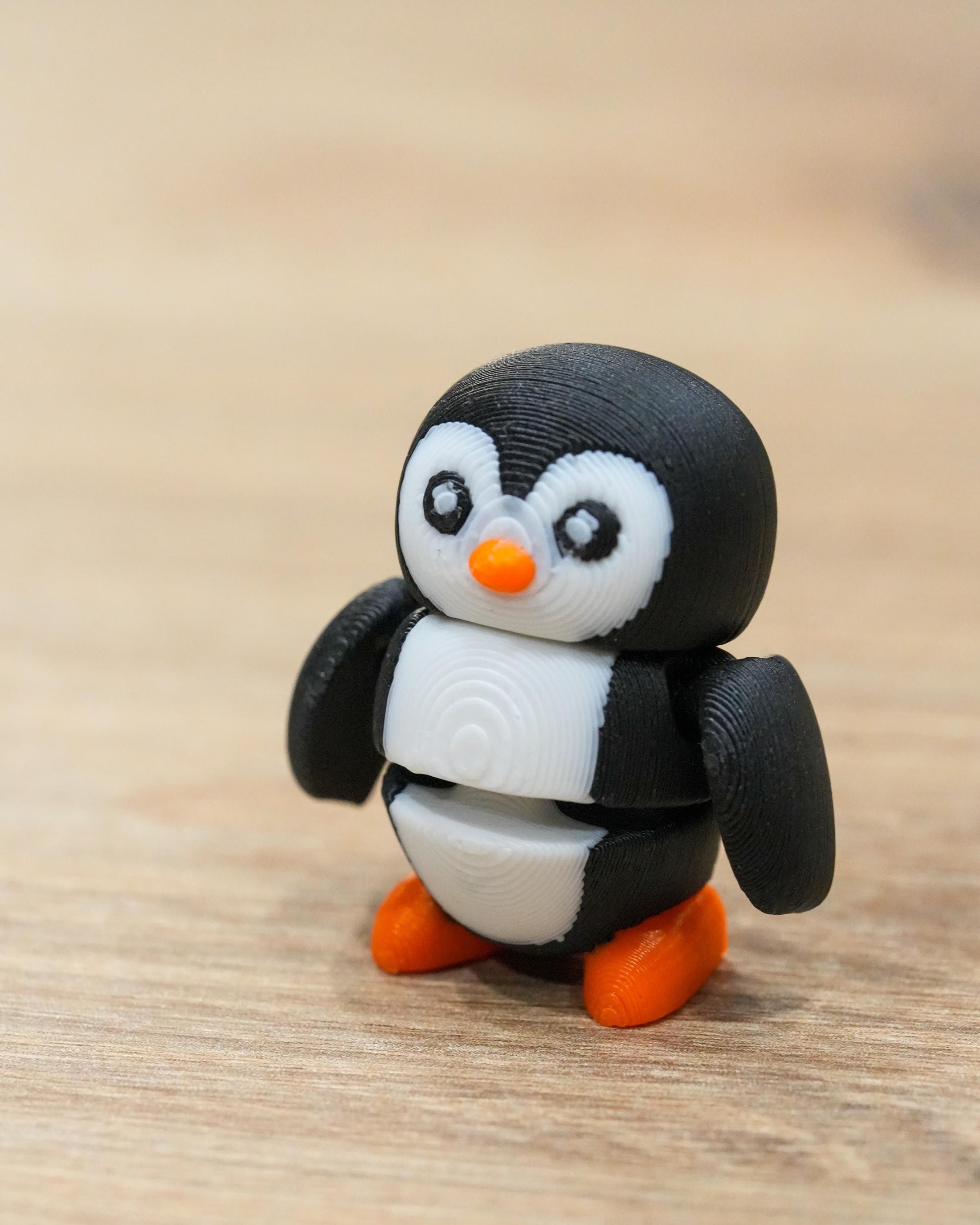 Cute Penguin Keychain