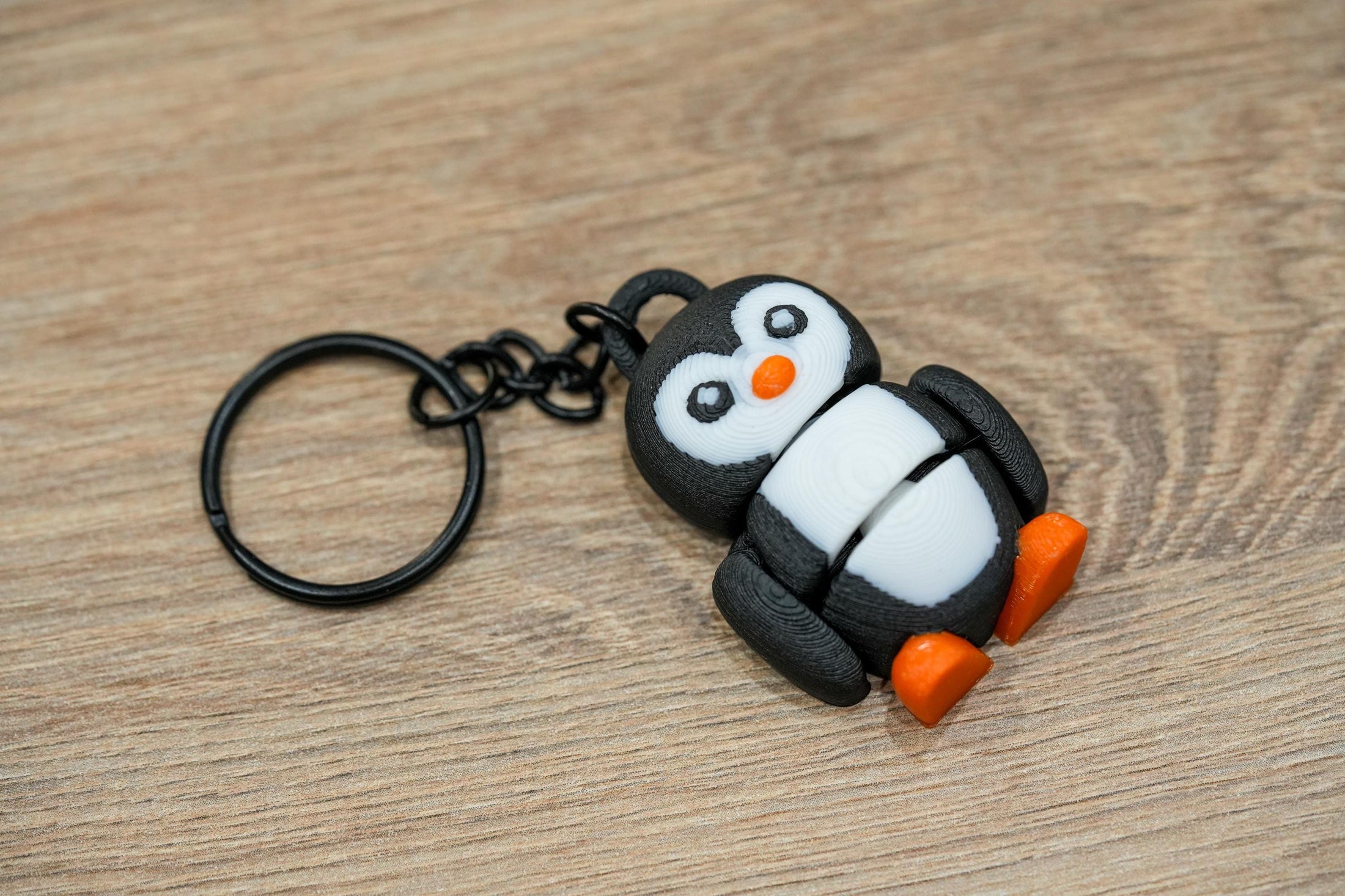 Cute Penguin Keychain