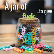 Fuck to Give in Glass Jar