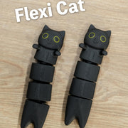 Flexi Long Black Cat