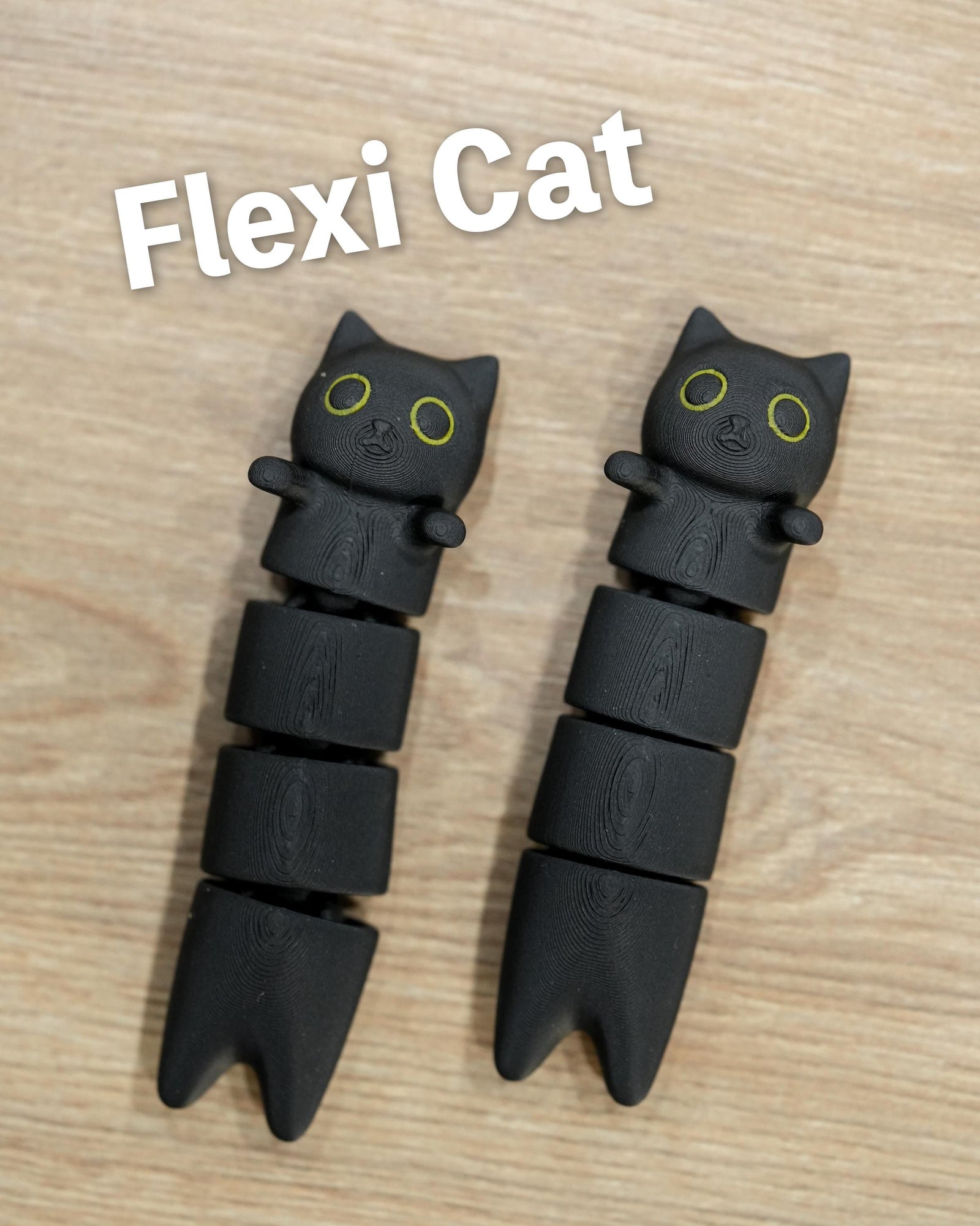 Flexi Long Black Cat