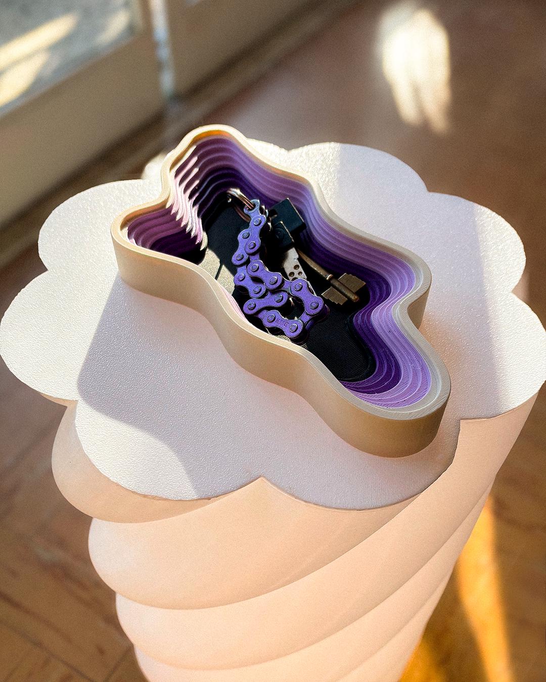 Ameba Drop Shape Tray