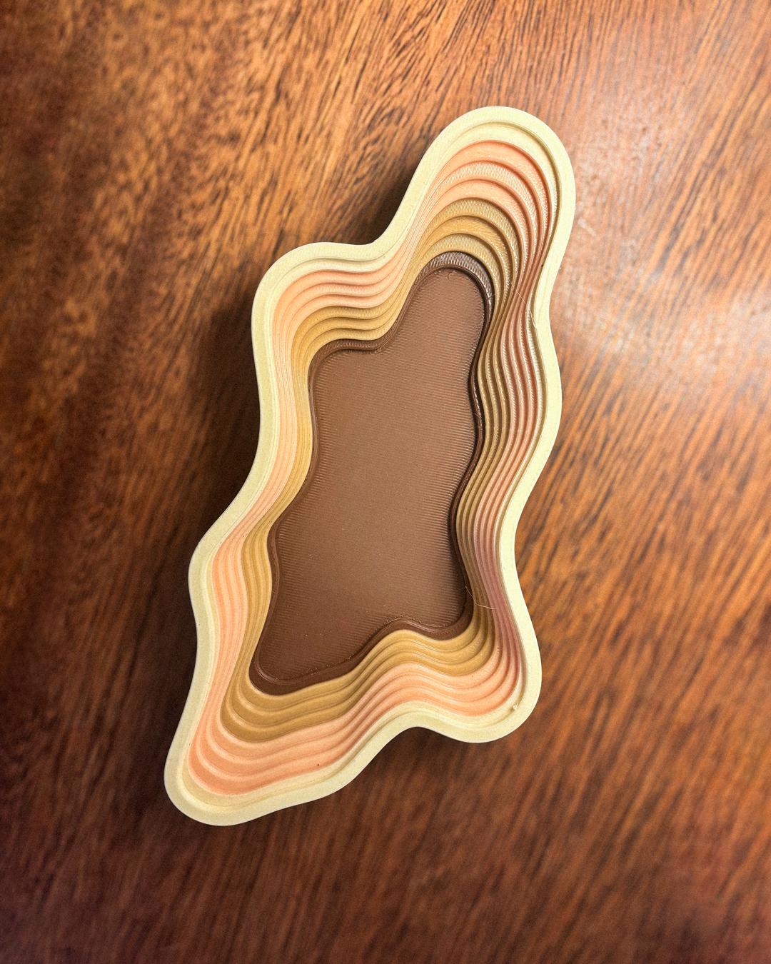 Ameba Drop Shape Tray