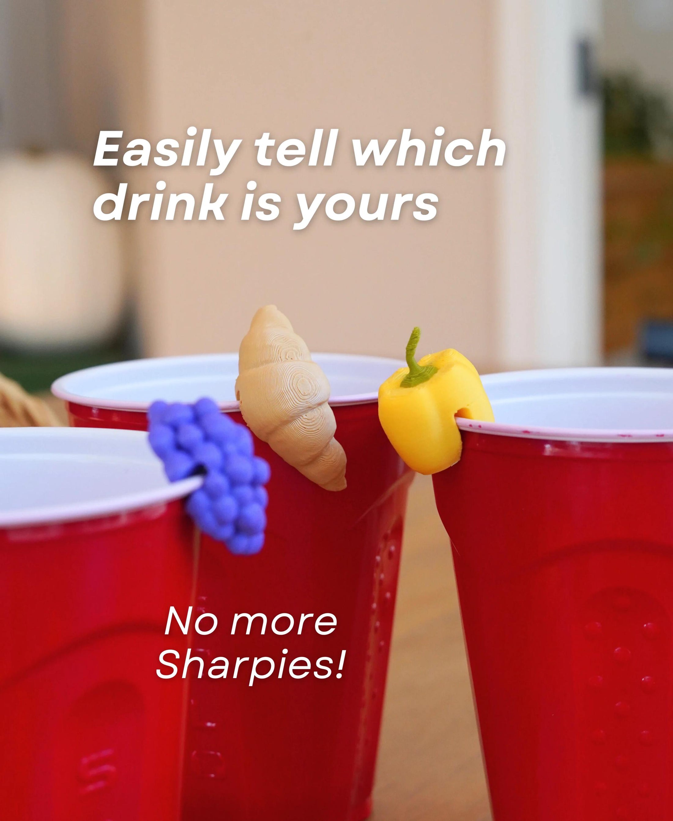 CornuCupia Fall-Themed Drink Markers