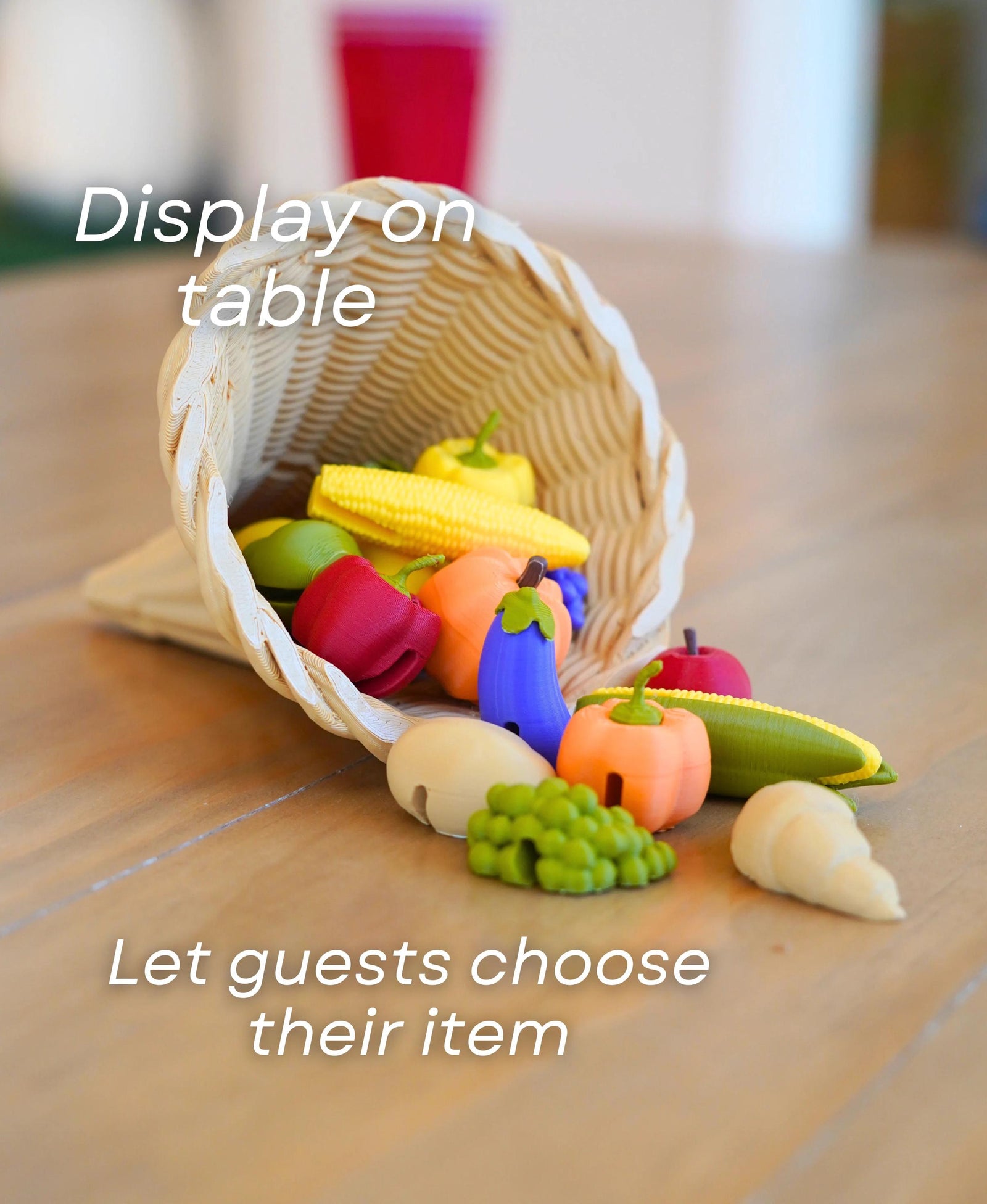 CornuCupia Fall-Themed Drink Markers
