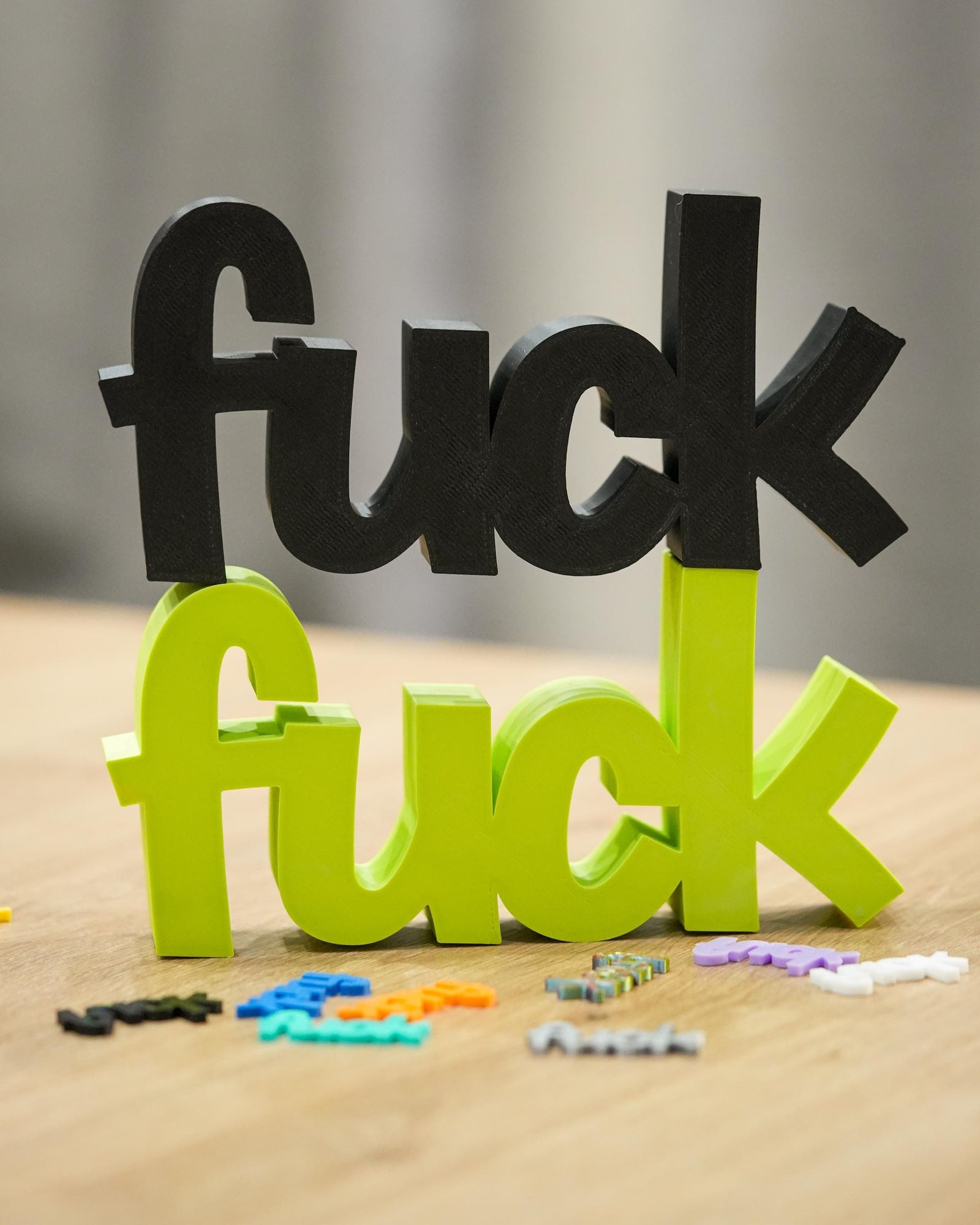 Big “FUCK” Decor