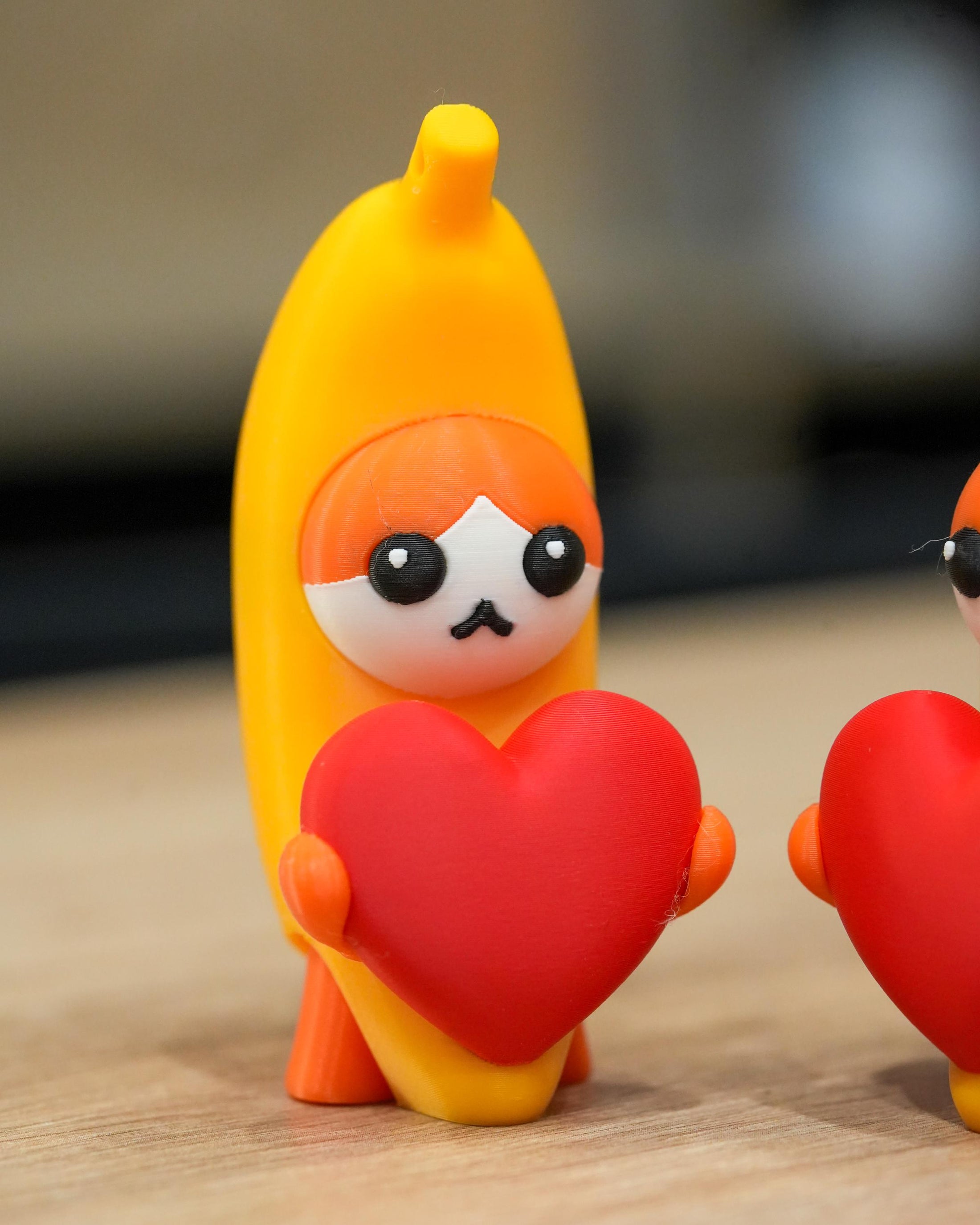 Banana Cat with Heart