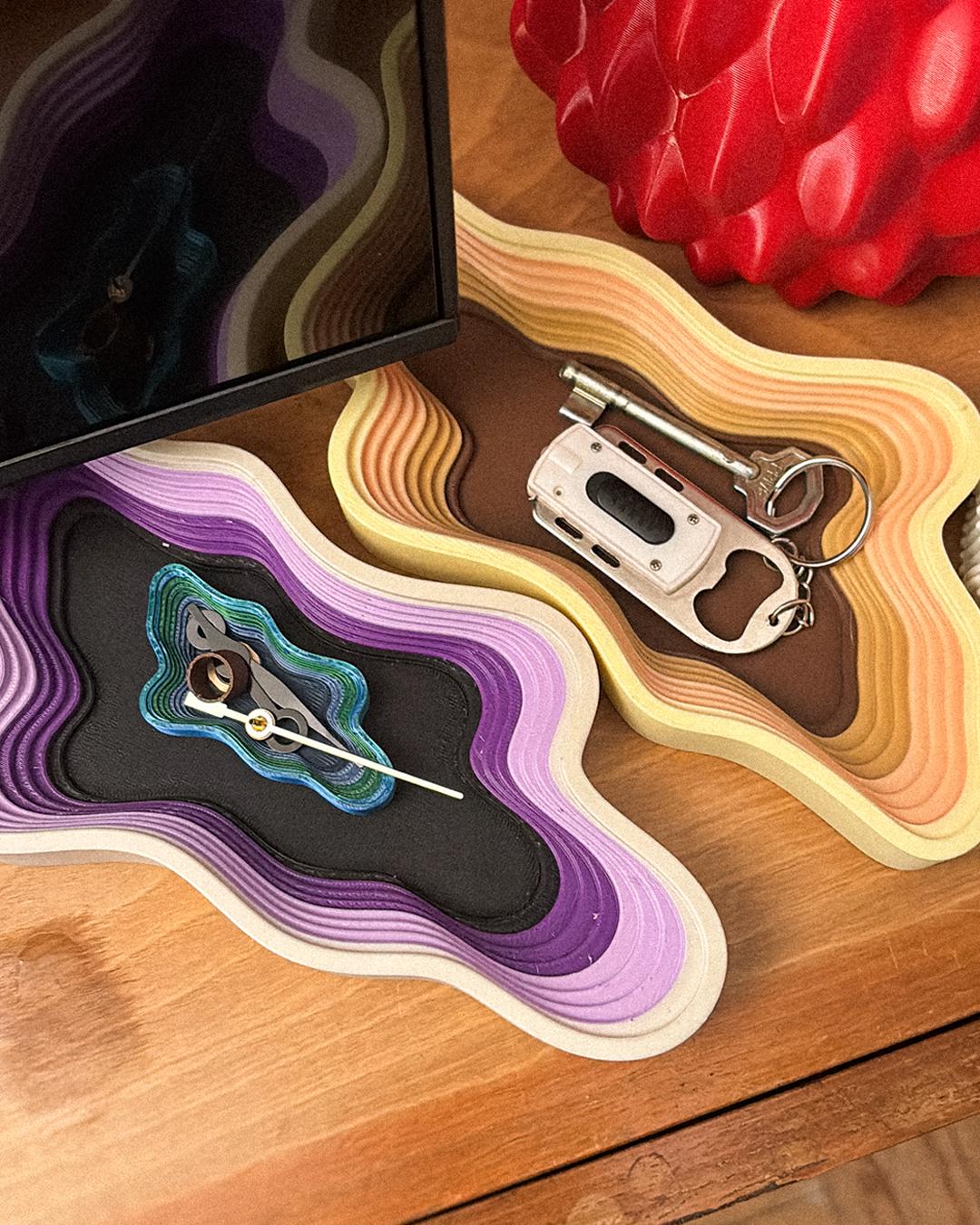 Ameba Drop Shape Tray