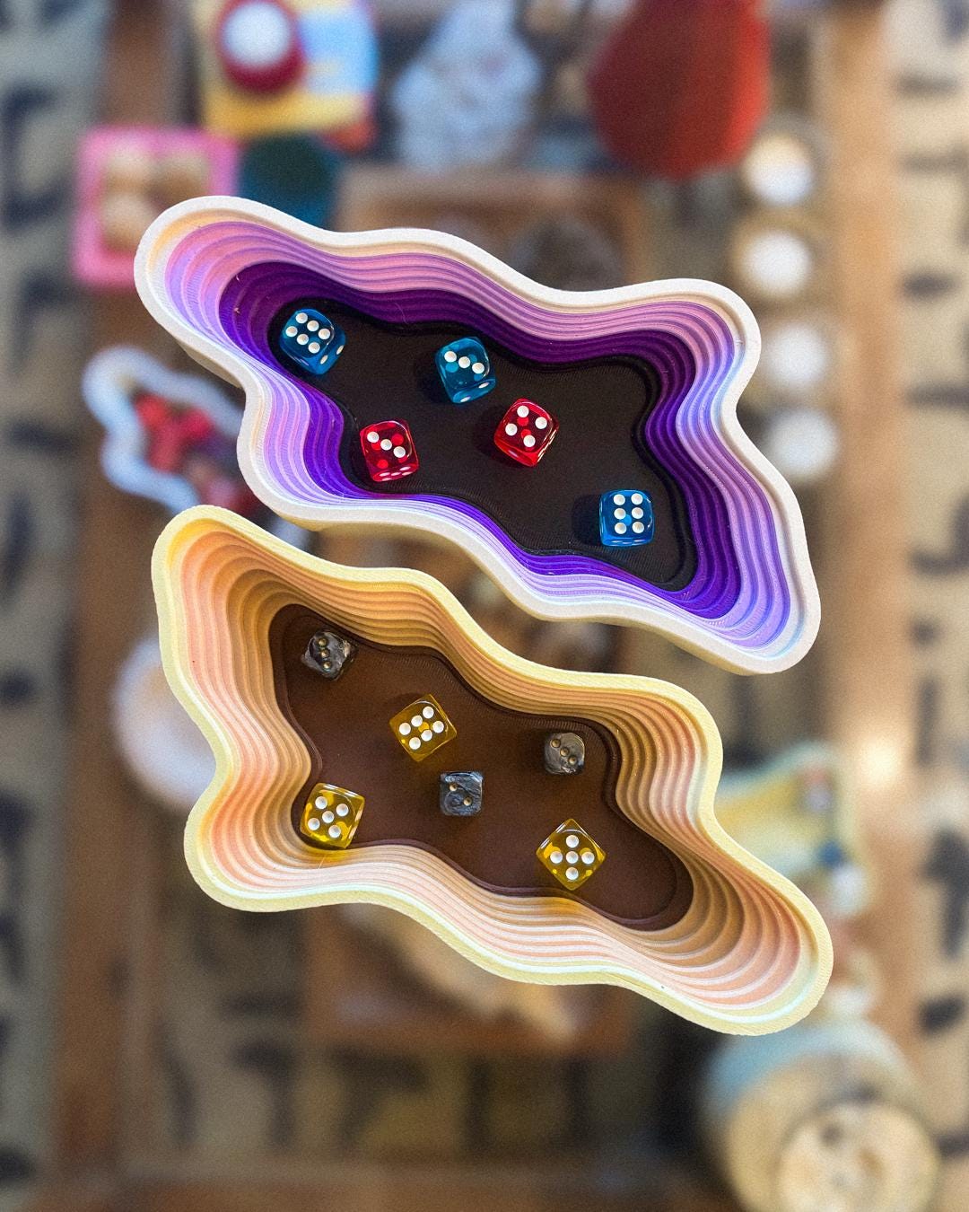 Ameba Drop Shape Tray