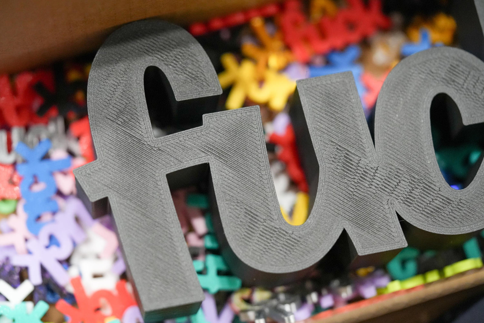 Big “FUCK” Decor