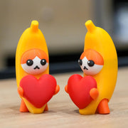Banana Cat with Heart