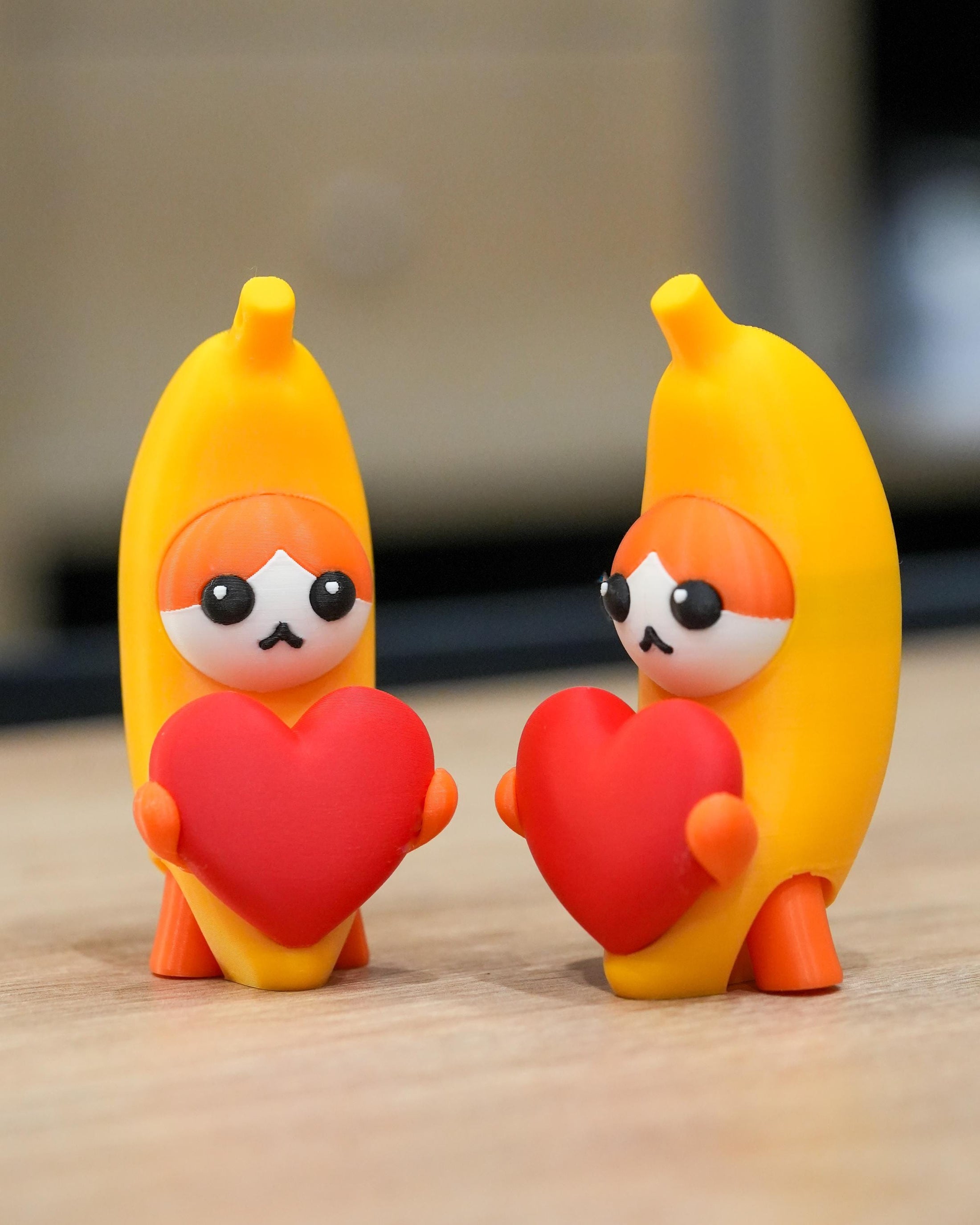 Banana Cat with Heart
