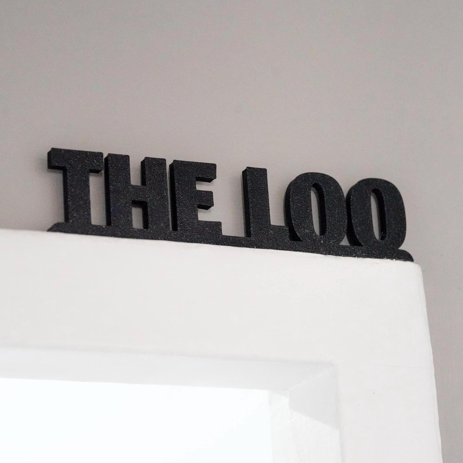 The Loo Toilet Door Corner