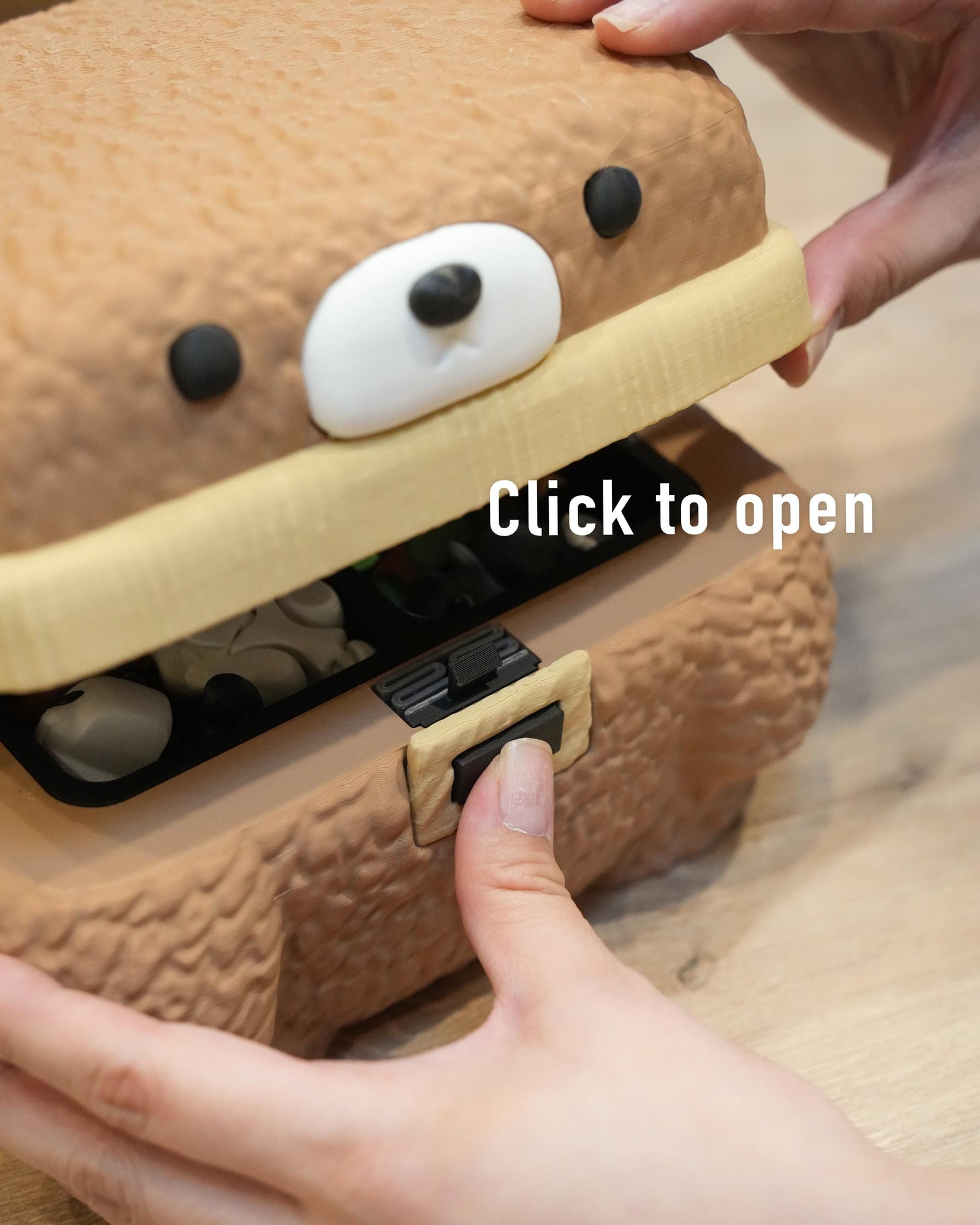 Bear Shaped Storage Box