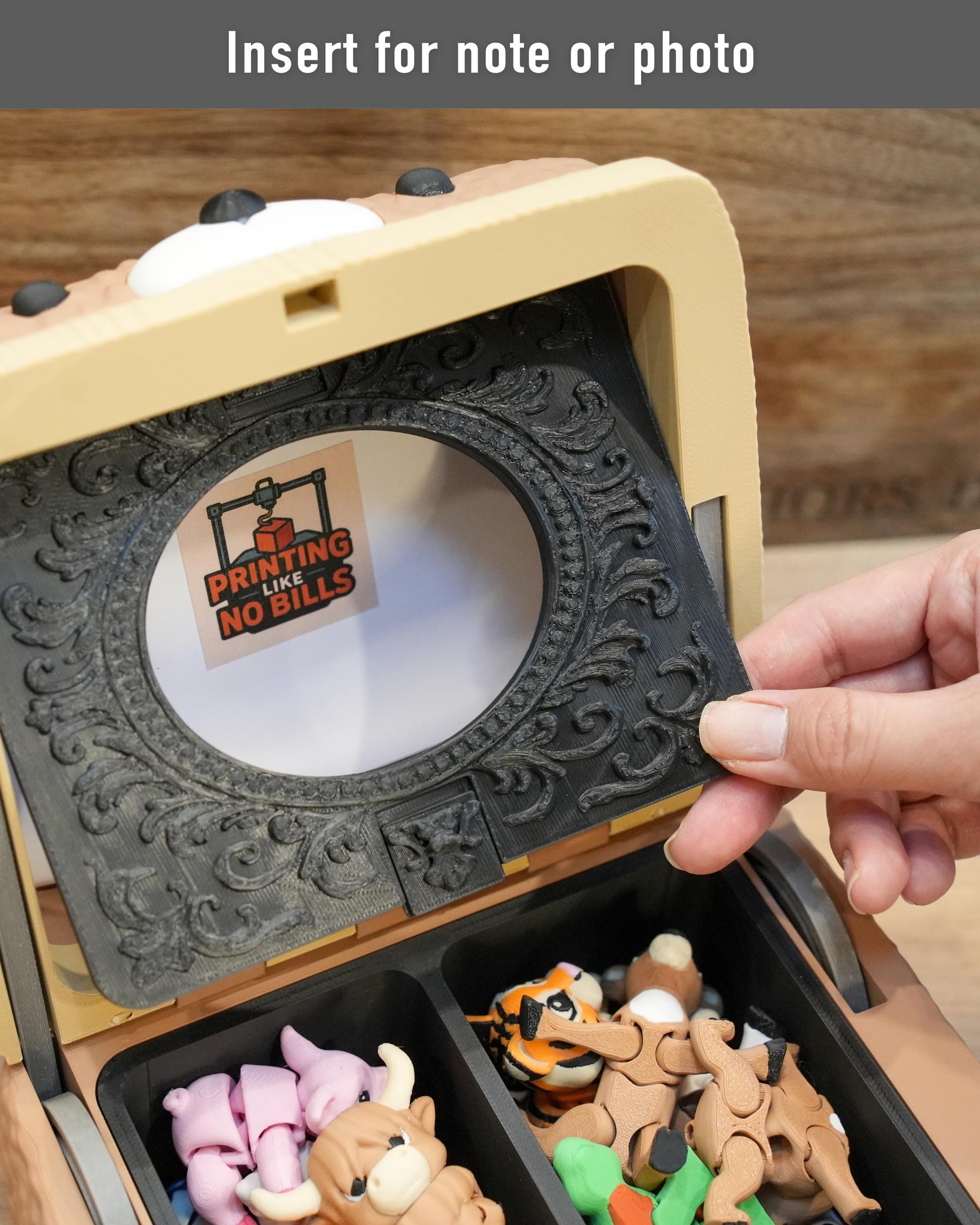 Bear Shaped Storage Box