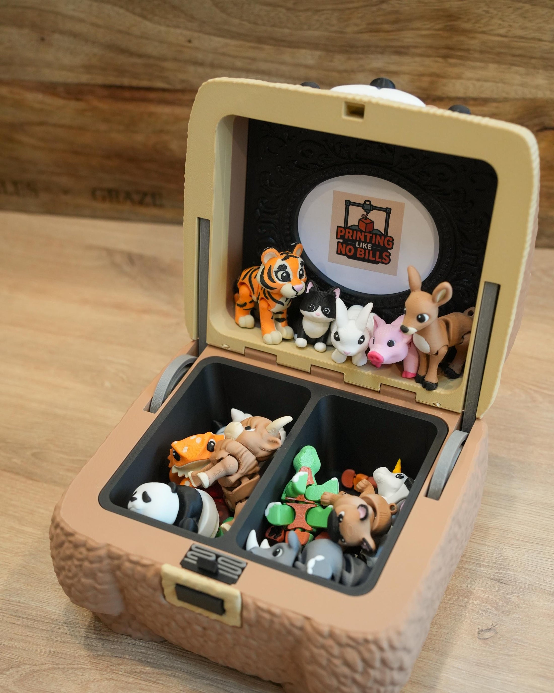 Bear Shaped Storage Box
